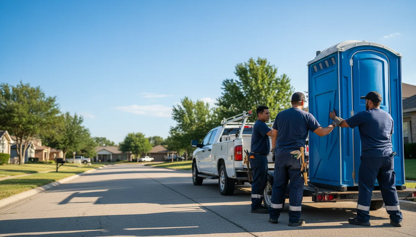Portable Toilet Rental in Reading, MI near me